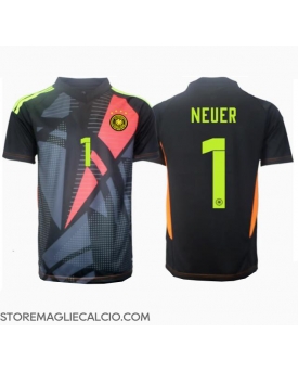 Germania Manuel Neuer #1 Portiere Maglia Gara Casa Repliche Europei 2024